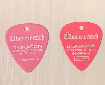 G-DRAGON 2025 월드 투어 피크형 택