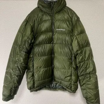 mont-bell 다운 자켓 M 사이즈 올리브 그린