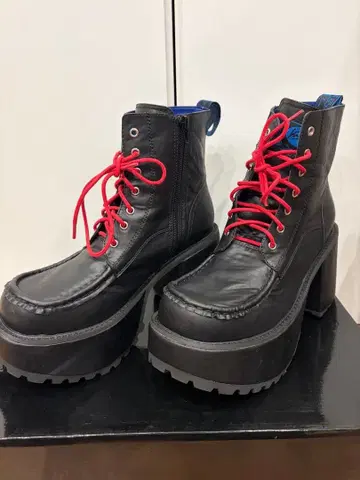 yosuke 남성용 통굽 부츠 10cm 27.0