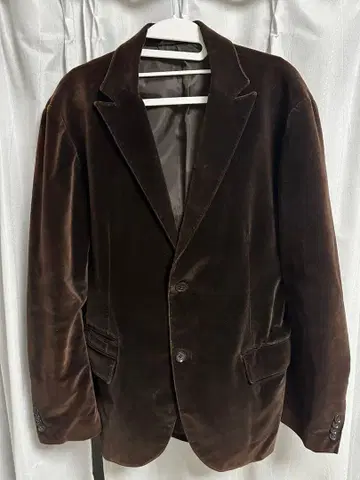 다크 브라운 테일러드 자켓