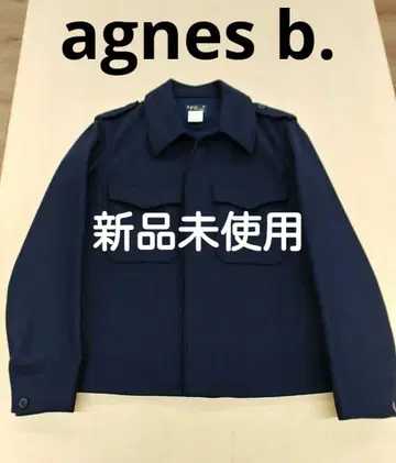 미사용 새상품 agnes b. 에네스베 네이비 자켓 블루종 남성용 M