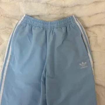 adidas 스카이블루 트랙 팬츠 스트라이프 나일론