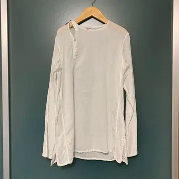 45r 45rpm 사이드 헨리넥 셔츠