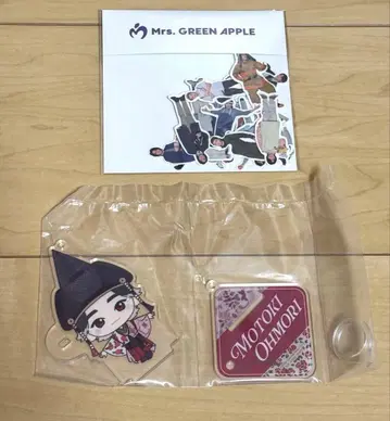 Mrs. GREEN APPLE 라일락 스티커 아크릴 스탠드 세트