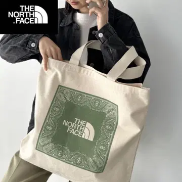 [ 새상품 ] THE NORTHFACE 코튼 에코백 토트백