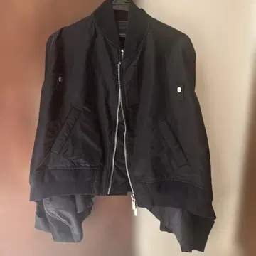 sacai ma-1 블랙 점퍼/블루종