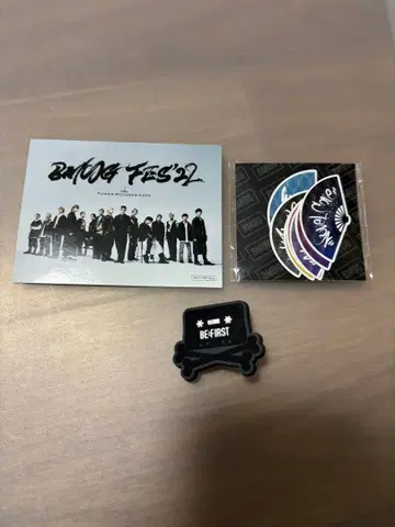 BE:FIRST BMSG 페스티벌 22 스티커 핀배지