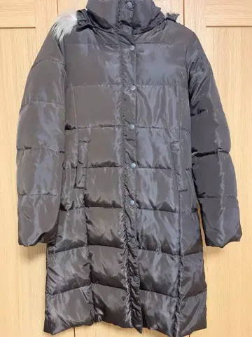 롱 다운 자켓 코트