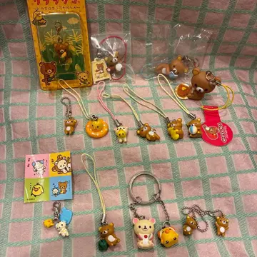 리락쿠마 코리락쿠마 쁘띠 키체인 세트 헤이세이 레트로