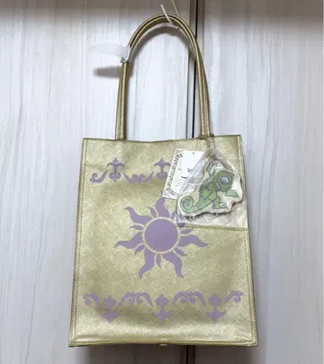 라푼젤 Disney 골드 토트백 숄더백