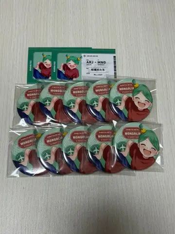 알장 감귤 메탈 캔뱃지 카드