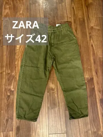 [ ZARA ] 배기핏 카고 팬츠 42