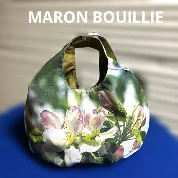 새상품! MARON BOUILLIE (마론 부이에) 사과꽃 토트백