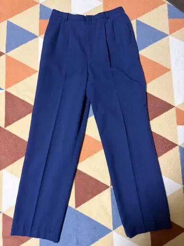 HAGGAR 네이비 슬랙스 80s