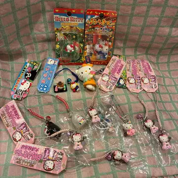 헬로키티 지역 스트랩 묶음 판매