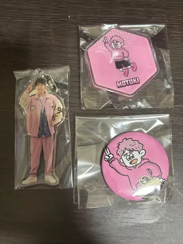 피셔즈 모토키 아크릴 키링 마그넷 캔뱃지