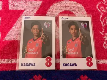 세레소 오사카 카가와 신지 인스턴트 카메라풍 사진 2장 세트