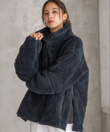 BAYFLOW HEREIAM 스포티 보아 블루종 차콜