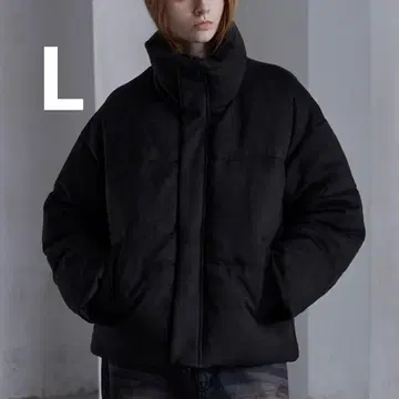 [ CLEL ] 볼륨 하이넥 숏 패딩 자켓