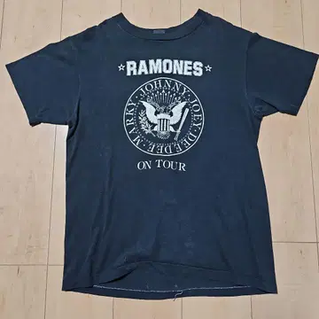 80s RAMONES 티셔츠 빈티지 라모네스 빈티지