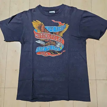 80s Harley Davidson 빈티지 셔츠 할리