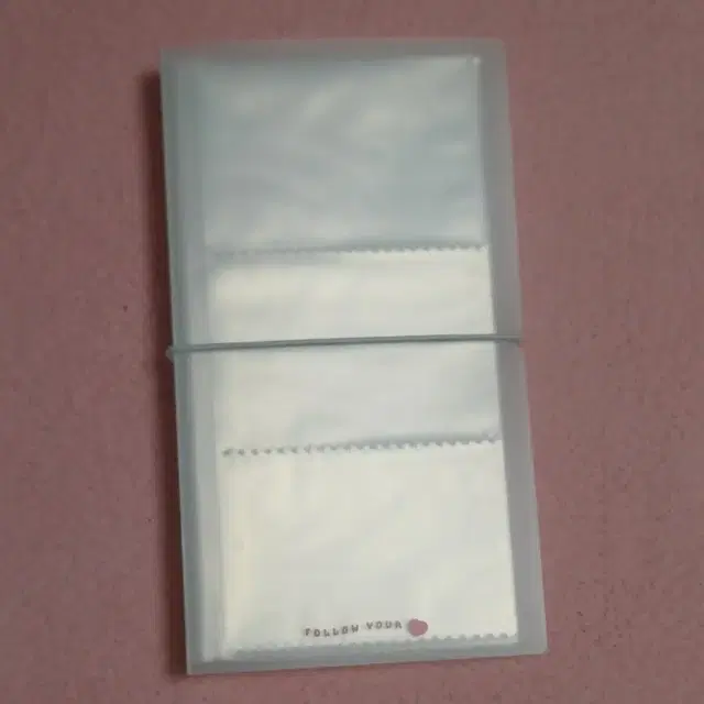 투명 포토카드 바인더 포카 앨범