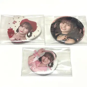 이코러브 =LOVE 오바 하나 캔뱃지 세트