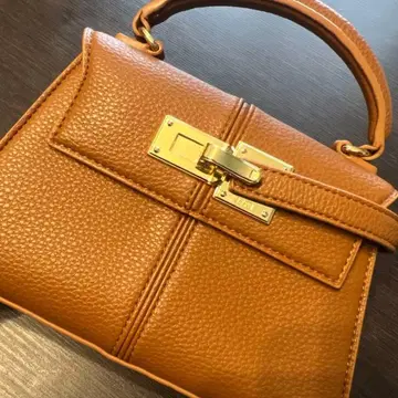 JW PEI Elise 탑 핸들 백 브라운