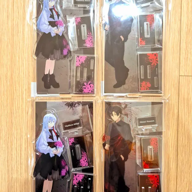 86 에이티식스 8.6주년 기념 팝업스토어 아크릴스탠드 신레나 세트