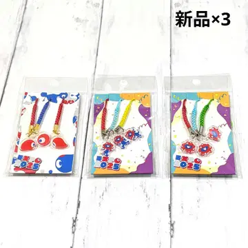 간사이 만박 미야쿠미야쿠 공유 스트랩 끈 장식 코미야쿠 3개 세트