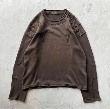 00년대 디자인 그런지 코튼 니트 / 2000년대