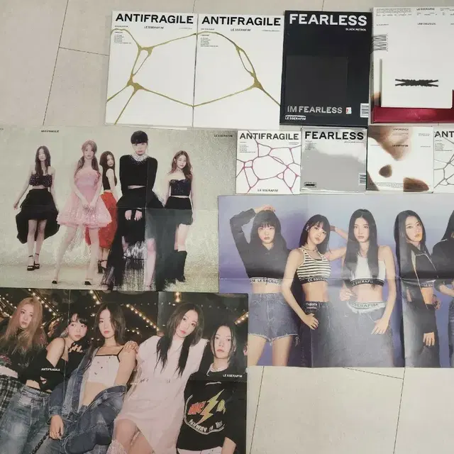 급전)르세라핌 앨범, 포토카드, 엽서, CD