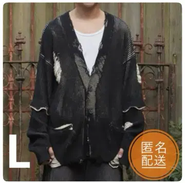 미사용 새상품 GRANCY 트랙션 빅 가디건 블랙 L 사이즈