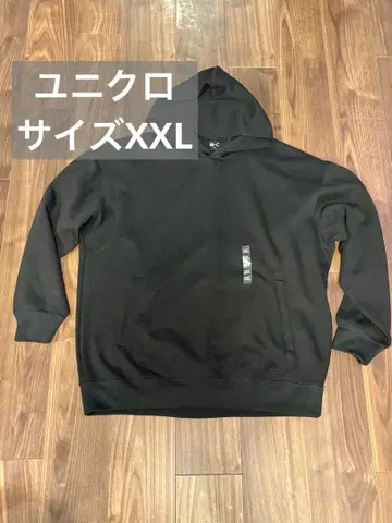 [ 유니클로 ] 블랙 후드티 XXL