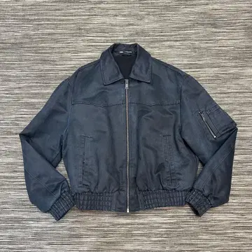 ZARA 봄버 자켓 네이비