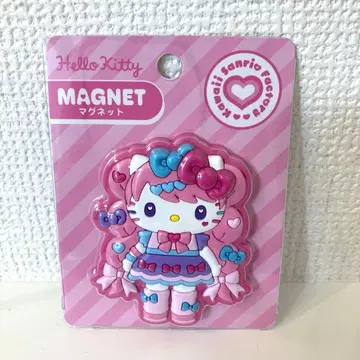 미사용 새상품 산리오 하라주쿠점 한정판 마그넷 헬로키티 하라주쿠