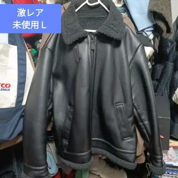 완판템 선착순 인조 가죽 B-3 블루종 GU 블랙 L 사이즈