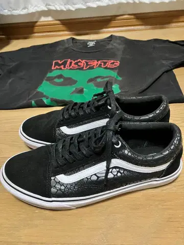 VANS 올드스쿨 블랙스네이크 28cm