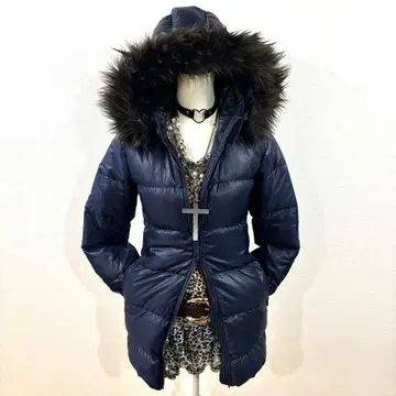 헤이세이 갸루 y2k 퍼 다운 자켓 광택 그런지 헤이세이 여자아이 마우지