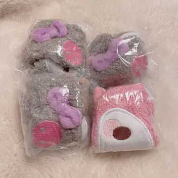 산리오 캐릭터즈 봉제 인형 파우치 쿠로미 마이멜로디