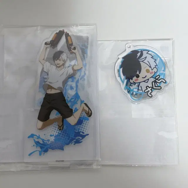 윈브레 윈드브레이커 사쿠라 하루카 세가 물총 쿠지 아크릴 스탠드 키링