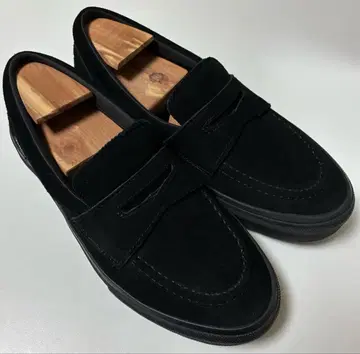 VANS 반스 로퍼 스웨이드 블랙 26.5cm
