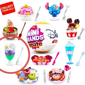 디즈니 미니 브랜드 크리에이트 아리엘 인어공주 DIY 완구