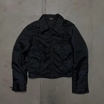 00s archive Y2K 개더 jacket