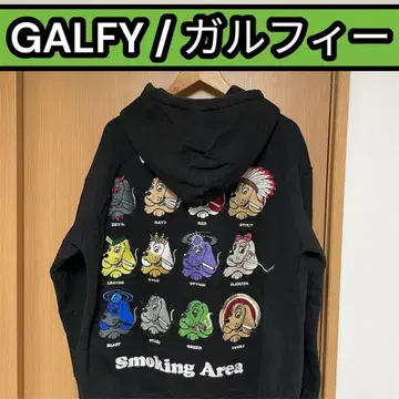 [ 대형견 ] GALFY 야니바즈 지퍼 후드티 블랙