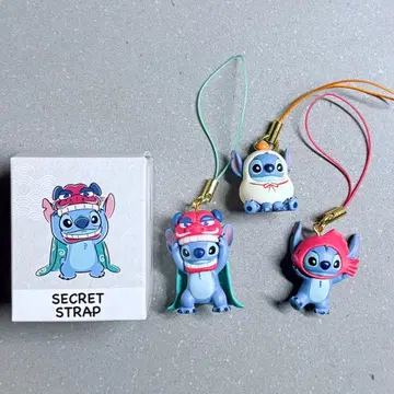 디즈니 스티치 시크릿 스트랩 3종 세트 설날