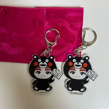 초특급 REAL? 타카시 곰몬 지역 한정 아크릴 키링 구마모토