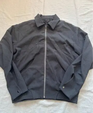 제이랄 24aw Cite Shirt 지퍼 블루종 스터드 자켓