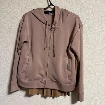 새상품급 RADIATE 플리츠 후드티