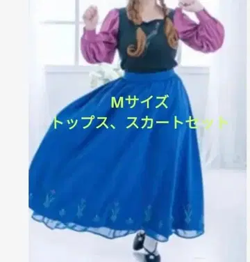 M 사이즈 상의, 스커트 세트 (kaho/Disney) 안나 카호